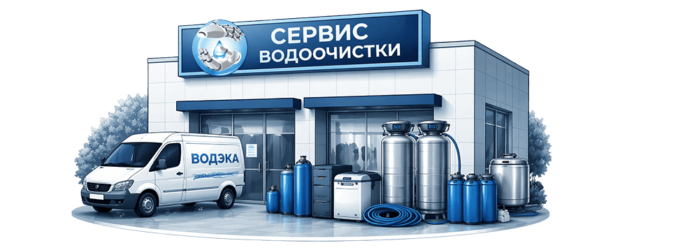 Сервисная компания ВОДЭКА — обслуживание и ремонт оборудования для питьевой воды