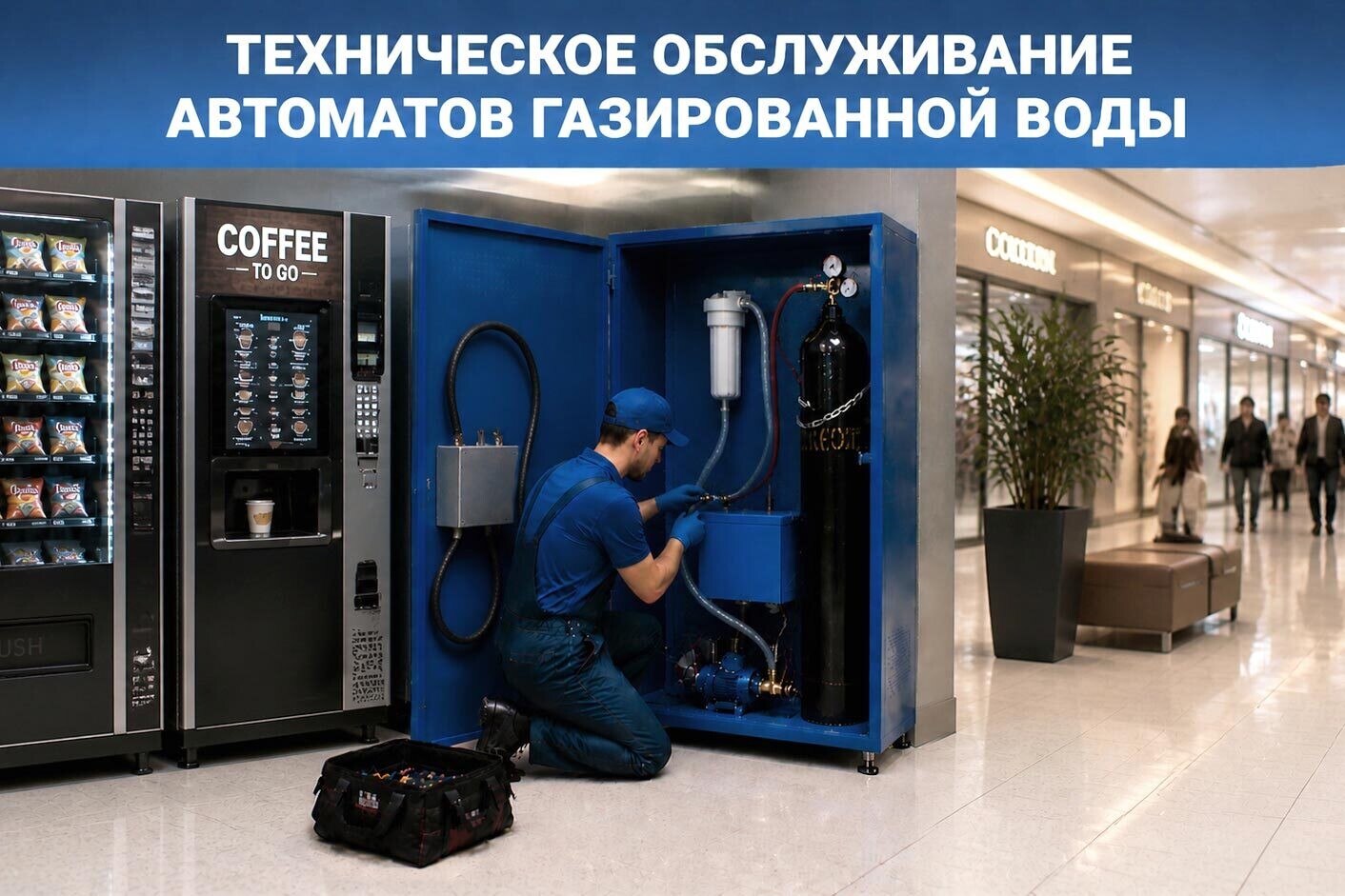 Замена фильтров и элементов обеззараживания автосатураторов